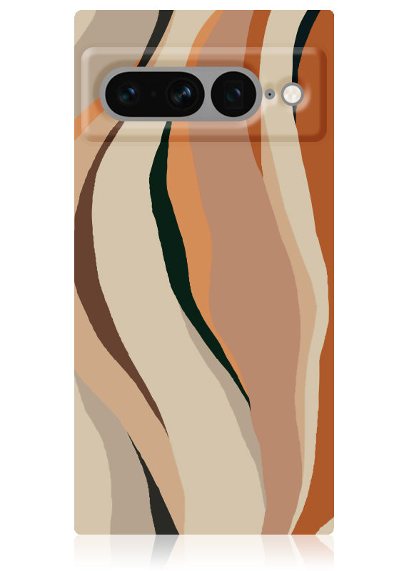 SQUARE? Neutral Print Pixel Case