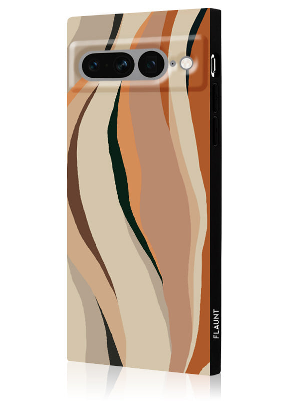 SQUARE? Neutral Print Pixel Case