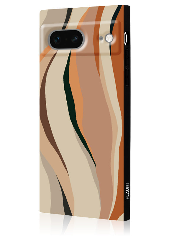 SQUARE? Neutral Print Pixel Case