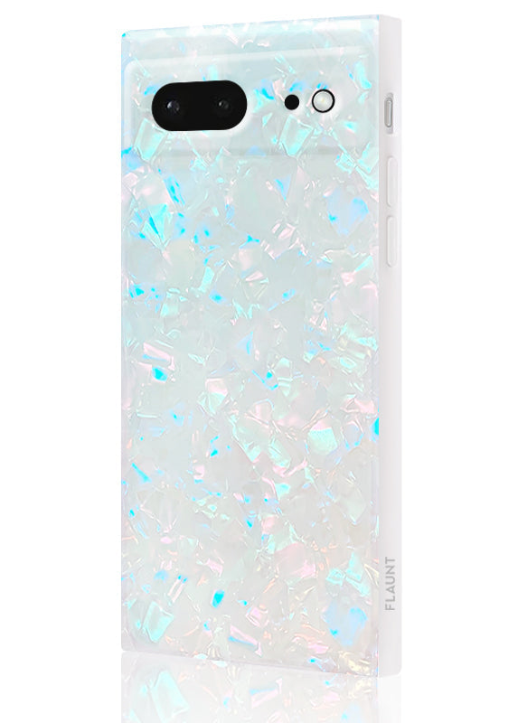 SQUARE? Opal Shell Pixel Case