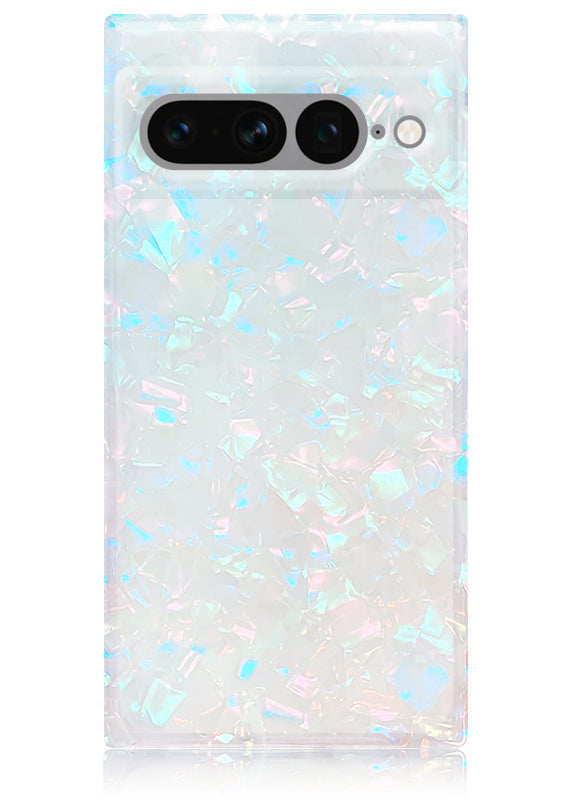 SQUARE? Opal Shell Pixel Case