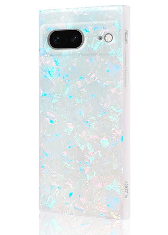 SQUARE? Opal Shell Pixel Case