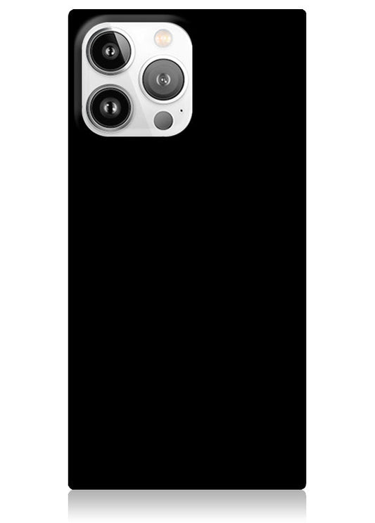 SQUARE? Black Patent iPhone Case