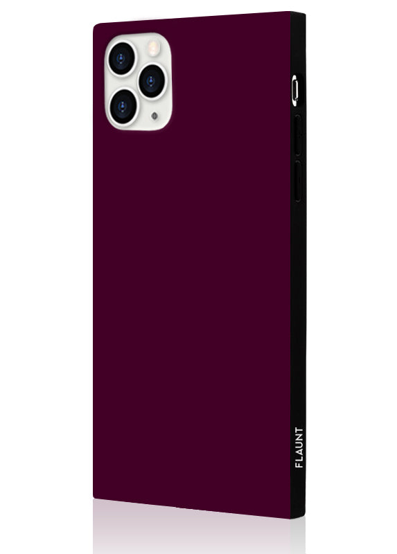 SQUARE? Burgundy iPhone Case