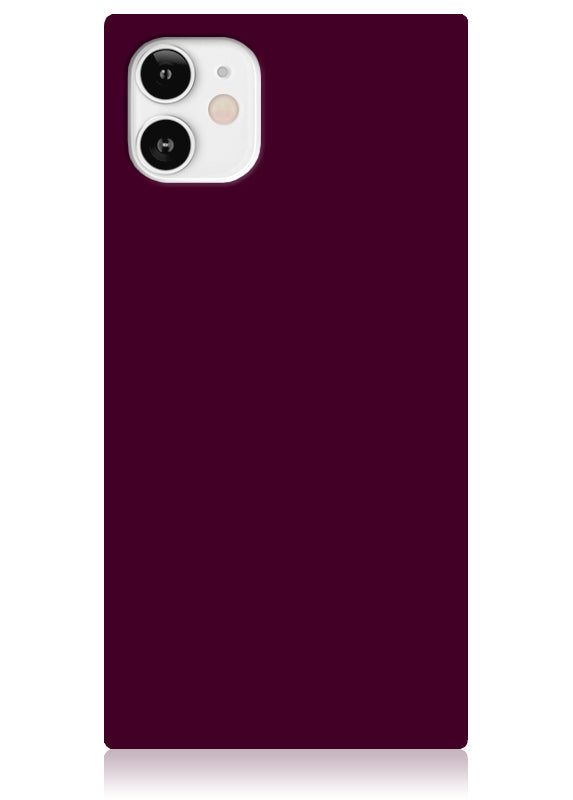 SQUARE? Burgundy iPhone Case