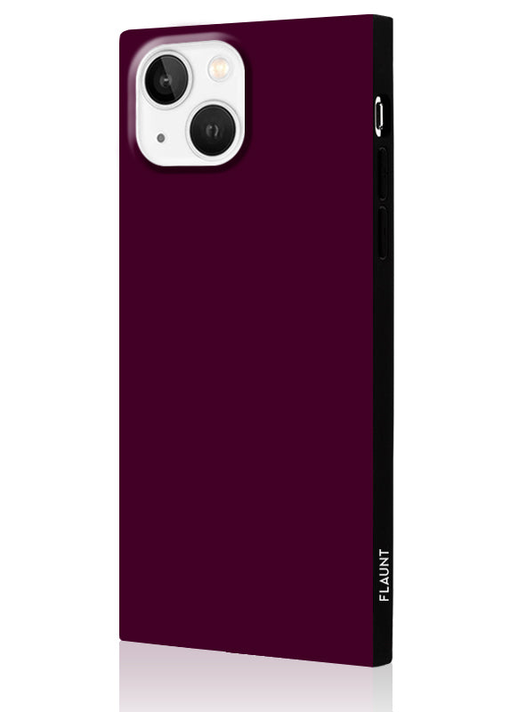 SQUARE? Burgundy iPhone Case