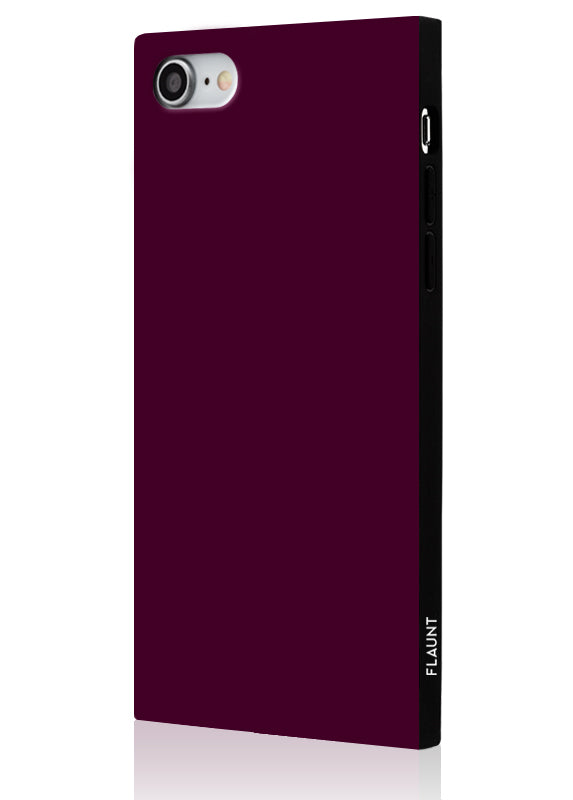 SQUARE? Burgundy iPhone Case