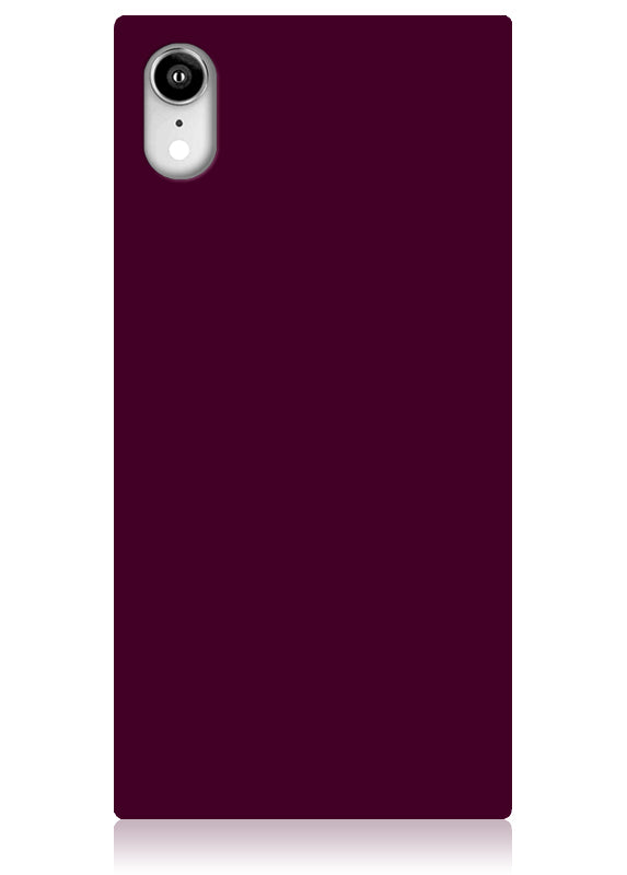 SQUARE? Burgundy iPhone Case