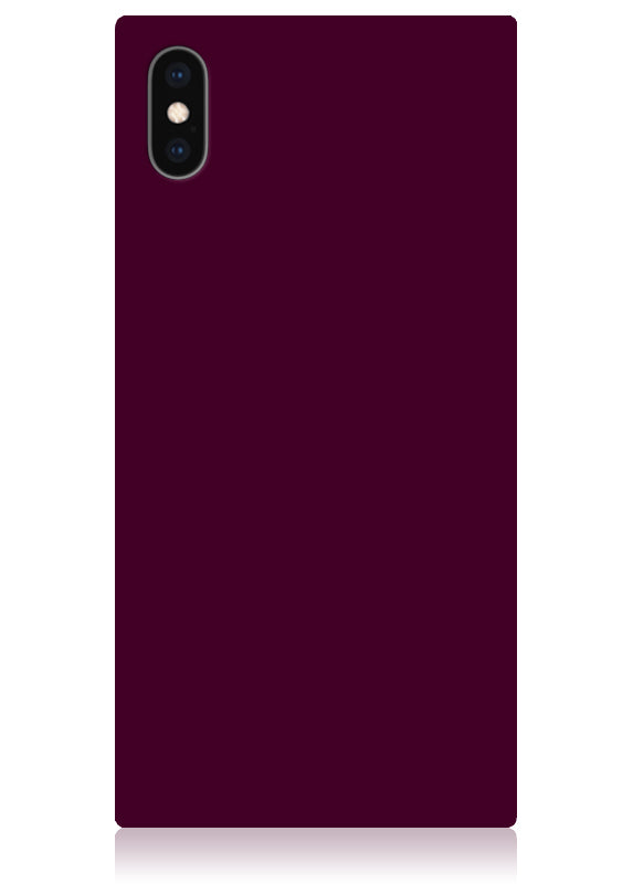 SQUARE? Burgundy iPhone Case