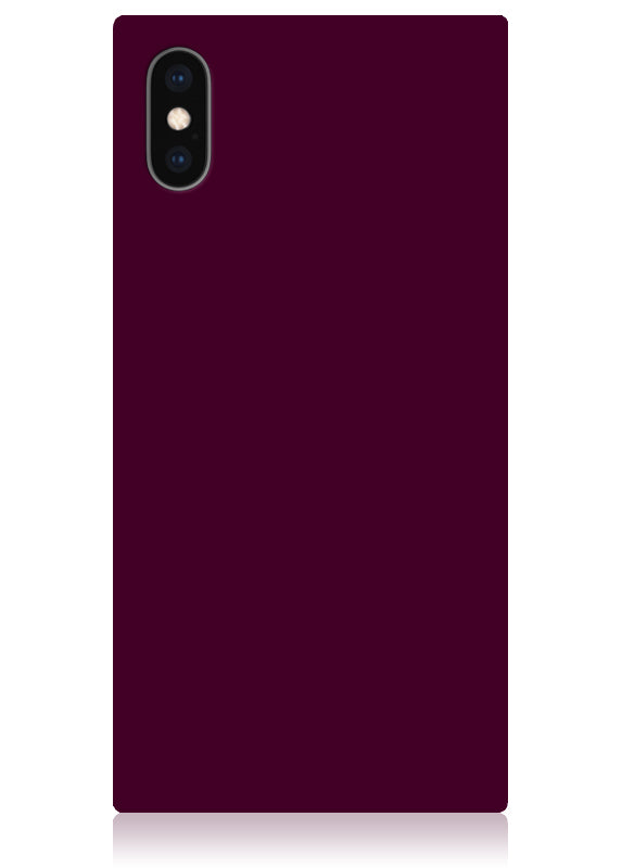 SQUARE? Burgundy iPhone Case