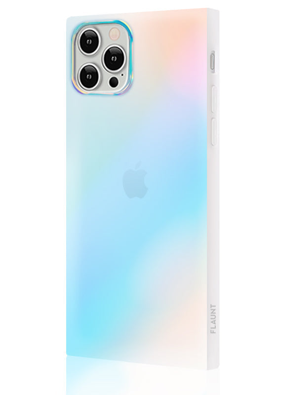 SQUARE? Iridescent Satin iPhone Case