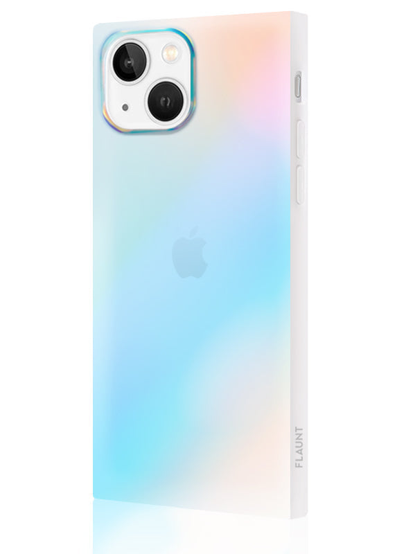 SQUARE? Iridescent Satin iPhone Case