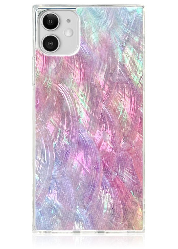 SQUARE? Pink Mother of Pearl iPhone Case