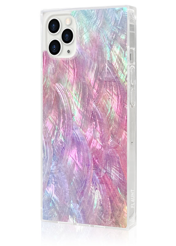 SQUARE? Pink Mother of Pearl iPhone Case