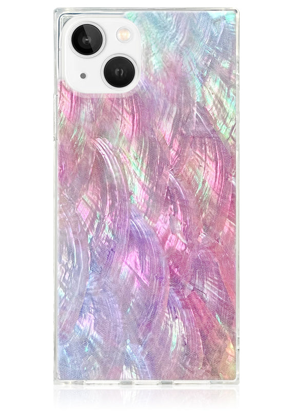SQUARE? Pink Mother of Pearl iPhone Case