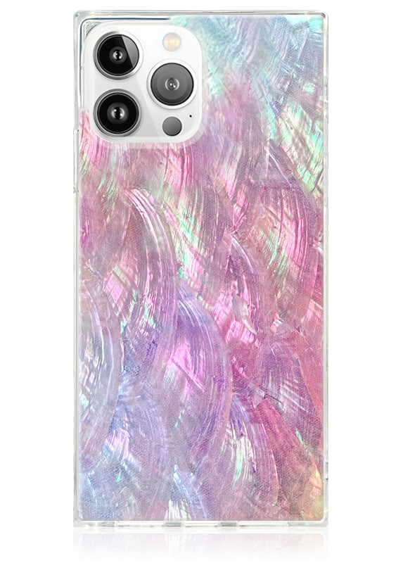 SQUARE? Pink Mother of Pearl iPhone Case