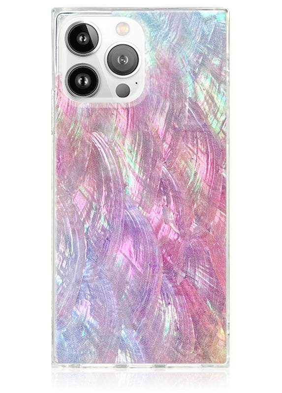 SQUARE? Pink Mother of Pearl iPhone Case