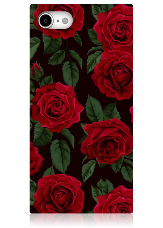 SQUARE? Rose Print iPhone Case