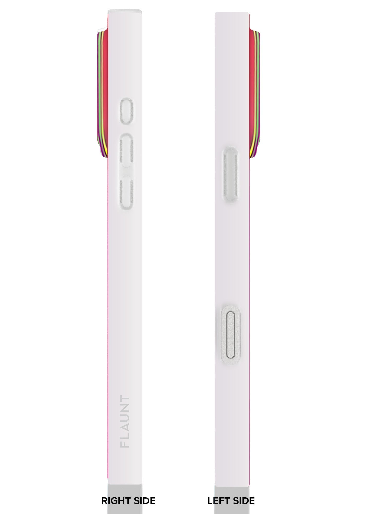 SQUARE? Pink Iridescent Satin iPhone Case