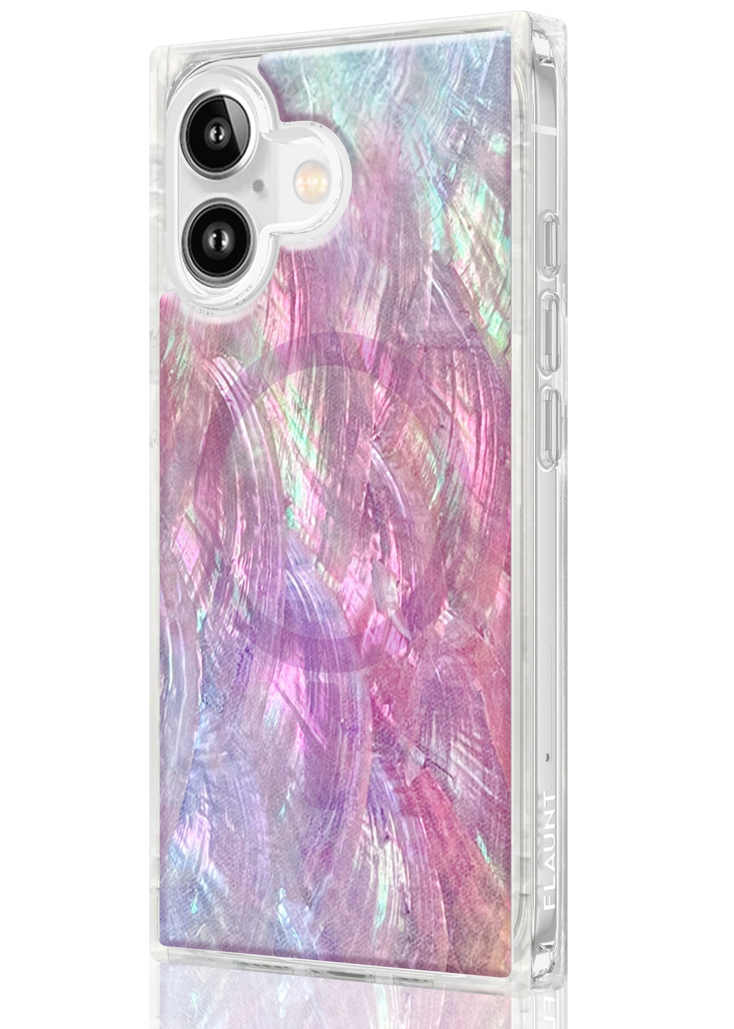 SQUARE? Pink Mother of Pearl iPhone Case