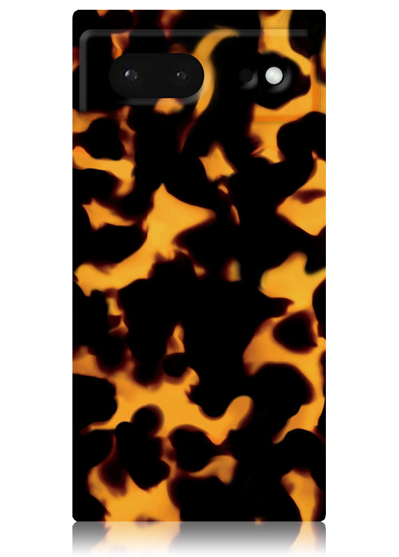 SQUARE? Tortoise Print Pixel Case