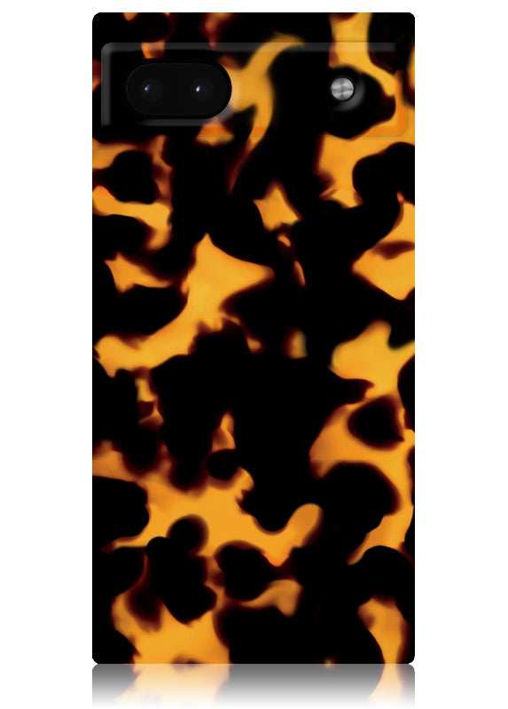SQUARE? Tortoise Print Pixel Case