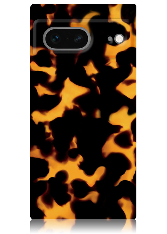 SQUARE? Tortoise Print Pixel Case