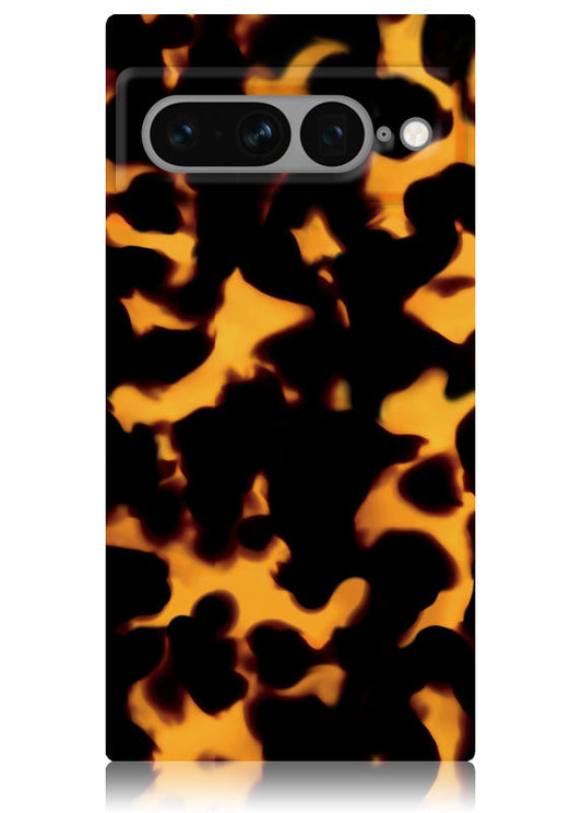SQUARE? Tortoise Print Pixel Case