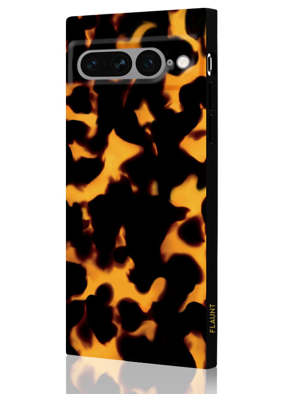 SQUARE? Tortoise Print Pixel Case