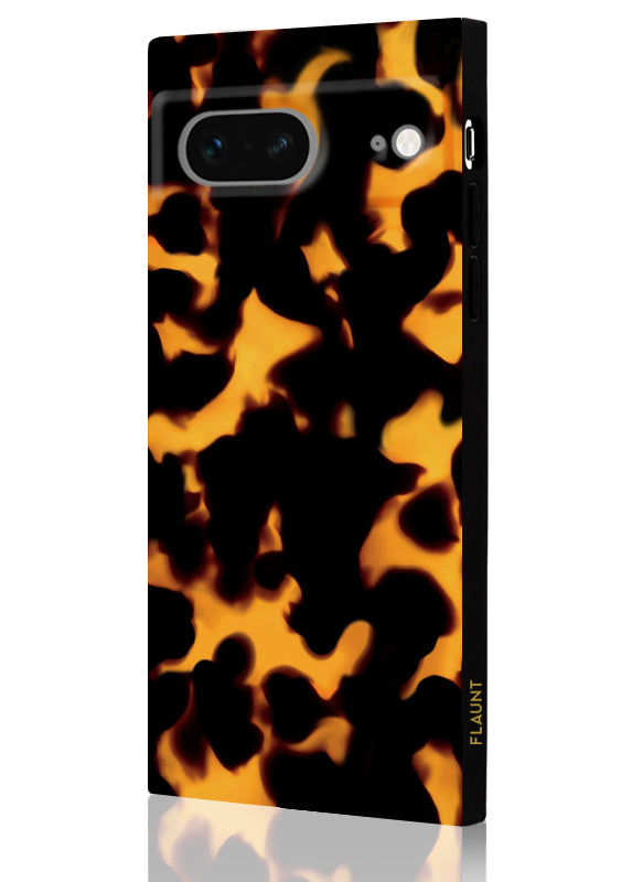 SQUARE? Tortoise Print Pixel Case