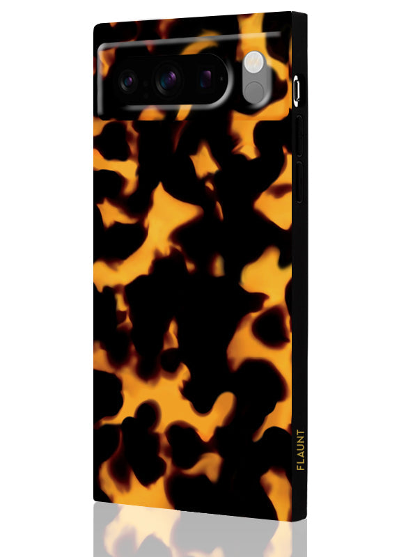 SQUARE? Tortoise Print Pixel Case
