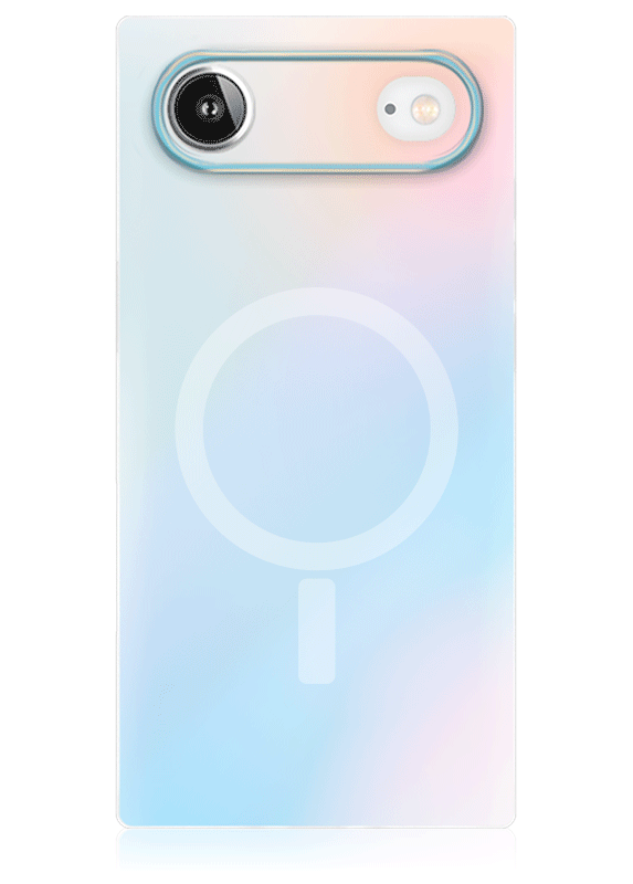 SQUARE? Iridescent Satin iPhone Case
