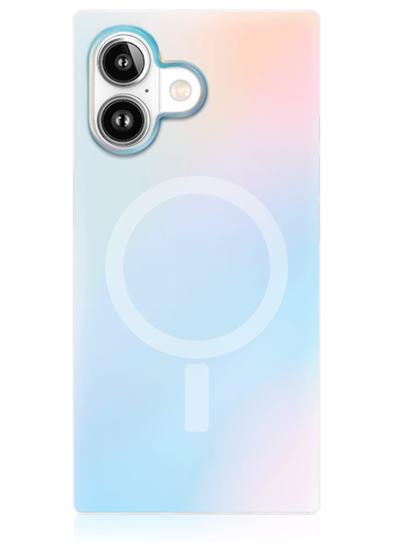 SQUARE? Iridescent Satin iPhone Case