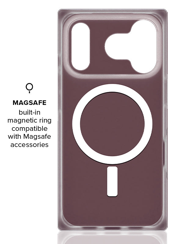 SQUARE? Burgundy iPhone Case
